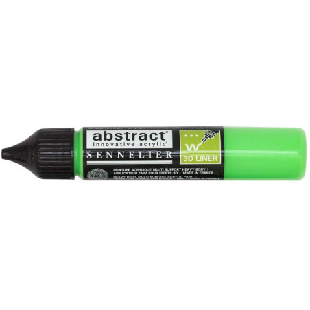 liner-abstract-sennelier-vert-fluo