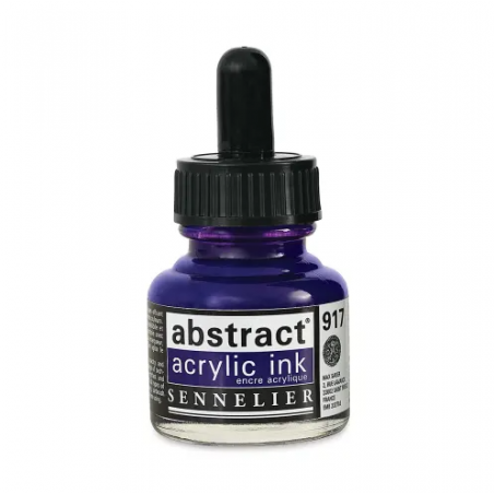 photo-Encre - Acrylique - Pourpre - 917 - Sennelier - Flacon 30ml - Beaux-arts