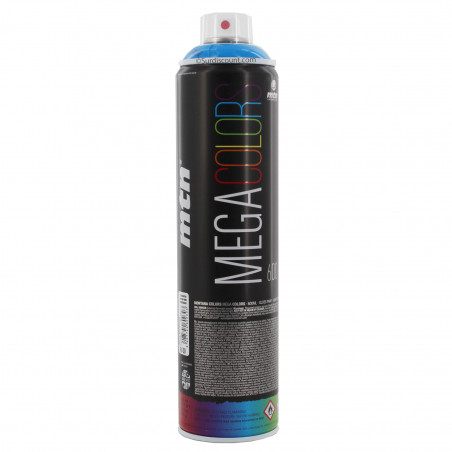 photo - Bombe de peinture - Bleu electrique - RV-30 - MTN Mega Colors - 600ml
