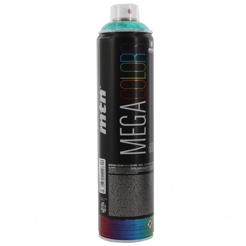 photo - Bombe de peinture - Vert - RV-219 - MTN Mega Colors - 600ml
