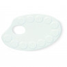 Talens Palette Métal Oval 12.6X18.5Cm pas cher