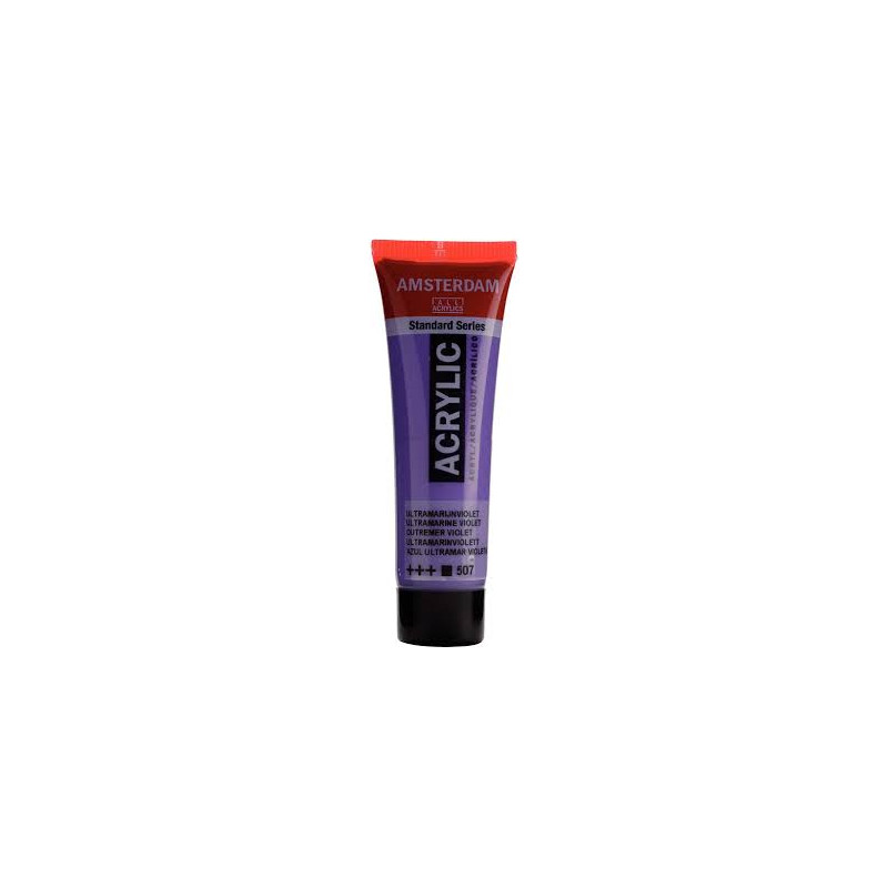 Peinture Acrylique en tube - outremer violet - Amsterdam pas cher-20825