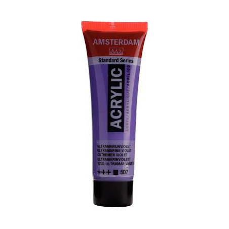 Peinture Acrylique en tube - outremer violet - Amsterdam pas cher-20825