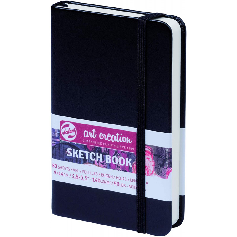 Carnet Croquis 90X140 Mm 80 Feuilles 140G Royal Talens pas cher