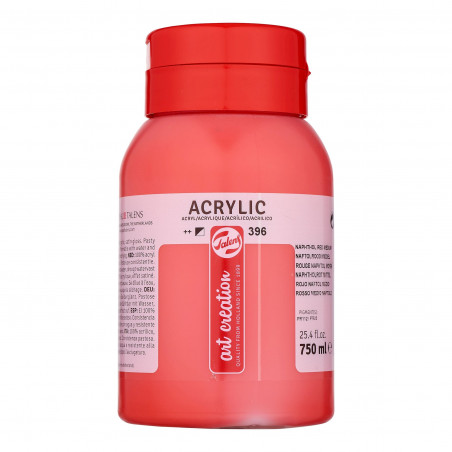 photo-Peinture acrylique - Rouge Naphtol Moyen - 396 - Pot de 750 ml - Talens Art Creation