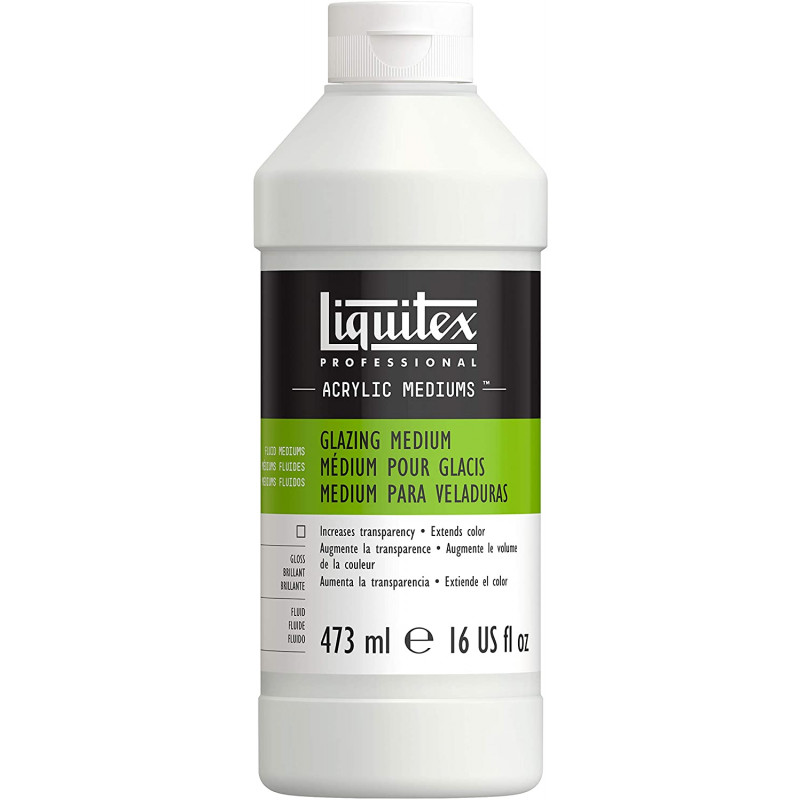 photo-Médium pour glacis - Peinture acrylique - 473ml - Liquitex