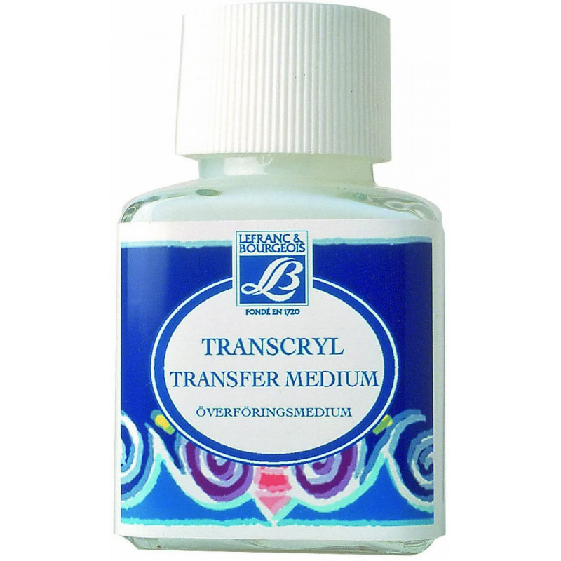 photo-Médium de transfert - Transparent - Transcryl - Lefranc & Bourgeois - 75ml