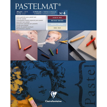 clairefontaine-pastelmat-n°4-12-feuilles
