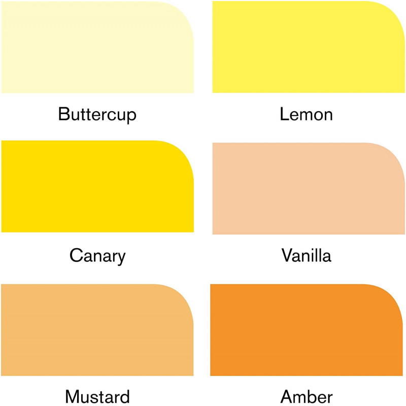 promarker-tons-jaunes-6-feutres-winsor-et-newton-couleurs-détaillées