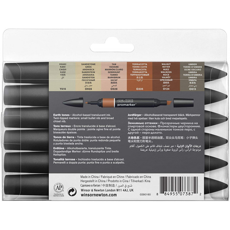 promarker-tons-terreux-6-feutres-winsor-et-newton-double-pointe