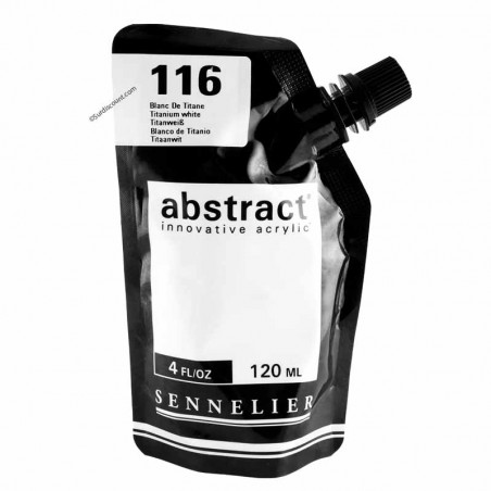 Peinture acrylique blanc de titane pas cher