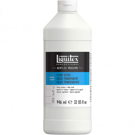 photo-Gesso - Transparent - Acrylique, aquarelle, huile - Liquitex - 946ml