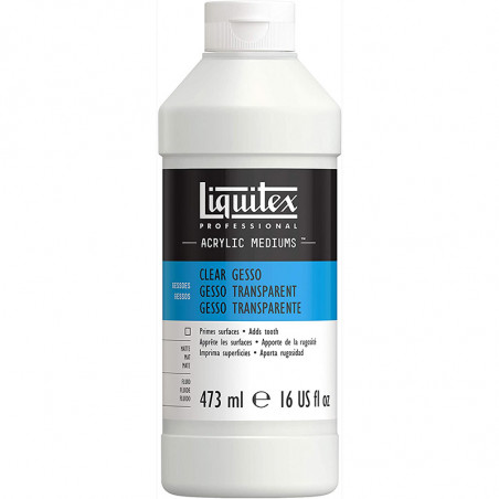 photo-Gesso - Transparent - Acrylique, aquarelle, huile - Liquitex - 473ml