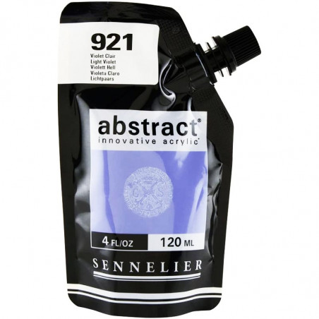 Sachet de peinture Sennelier Acrylique Abstract 120ml Violet Clair Pas Cher