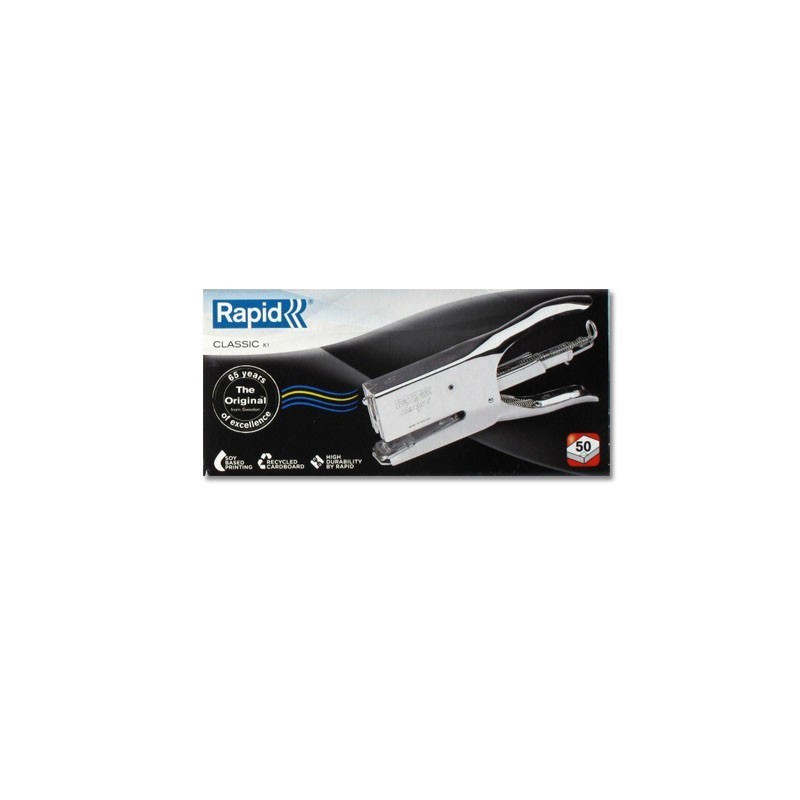 Pince Agrafeuse - Rapid - Classic K1- Acier | Surdiscount-2131