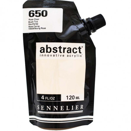 Sachet de peinture Sennelier Acrylique Abstract 120ml Rose Chair Pas Cher