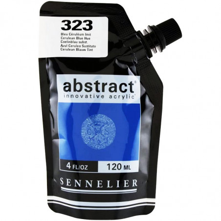 Sachet de peinture Sennelier Acrylique Abstract 120ml Bleu Céruléum Imit Pas Cher