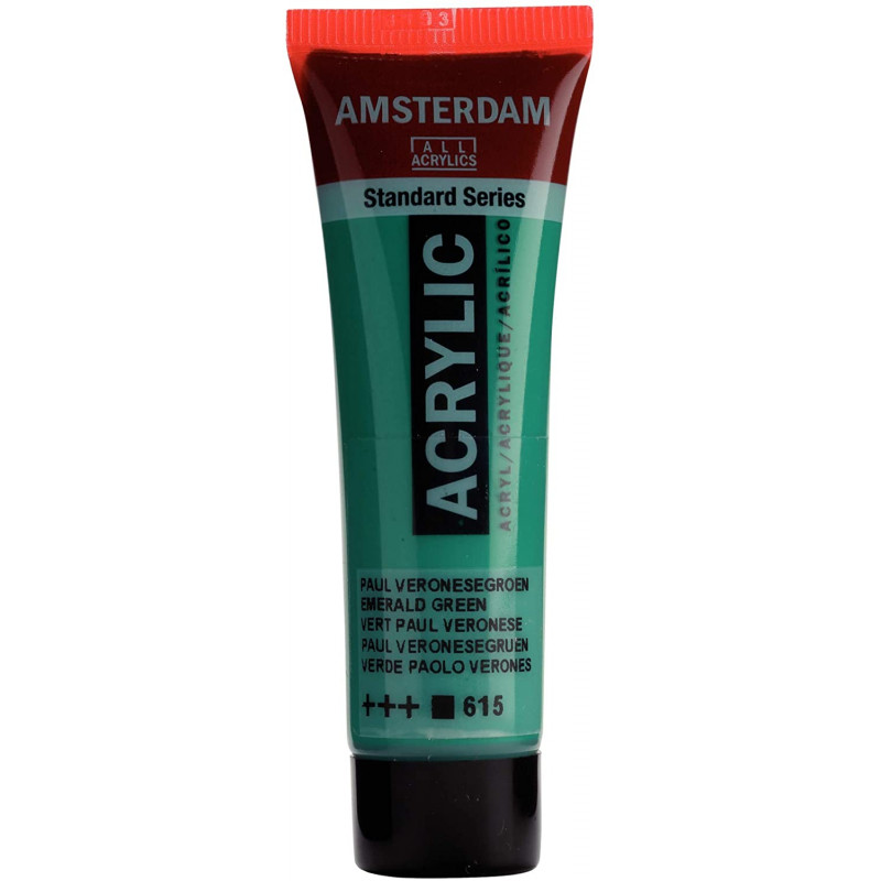 Peinture Acrylique en tube - vert veron - Amsterdam pas cher