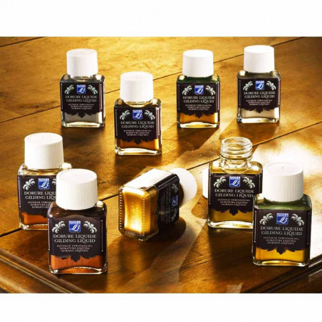 Flacon Dorure Liquide 75ml Etain - L&B