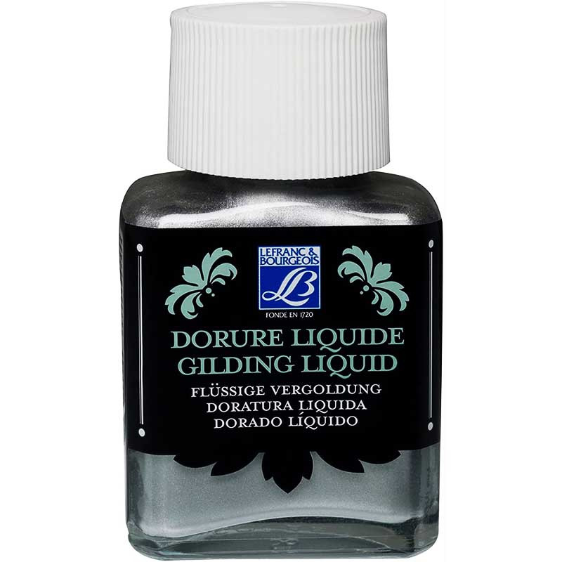 Flacon Dorure Liquide 75ml Argent - L&B Pas Cher.