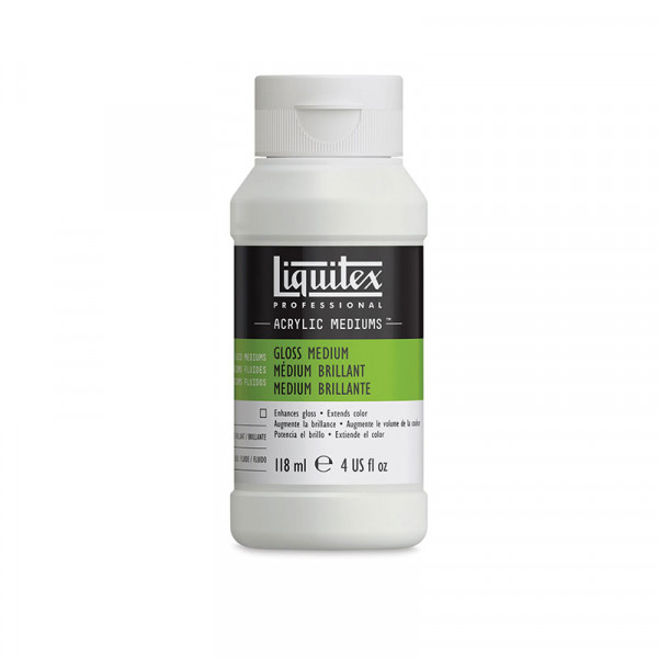 photo-Médium - Brillant - Fluide - Peinture acrylique - Liquitex - 118ml