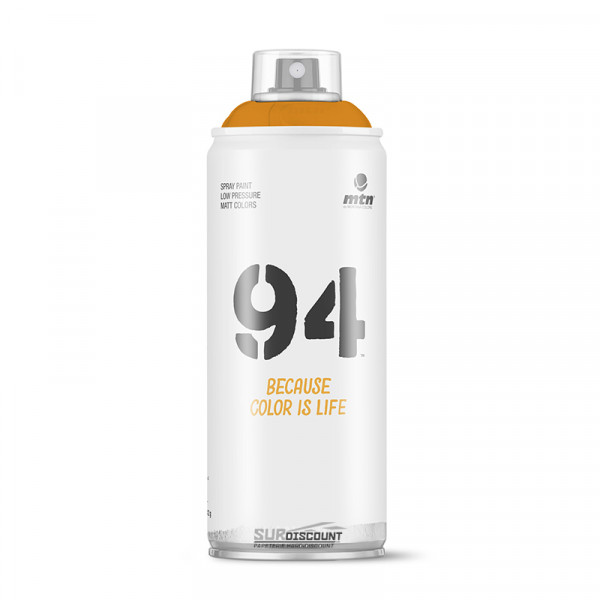 Bombe de peinture MTN 94 - orange fluo pas cher-21940