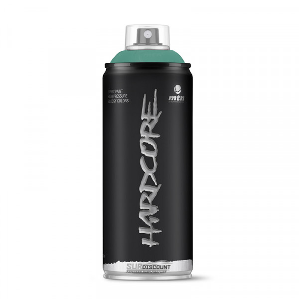 Bombe de peinture Hardcore MTN - Vert chirurgical pas cher