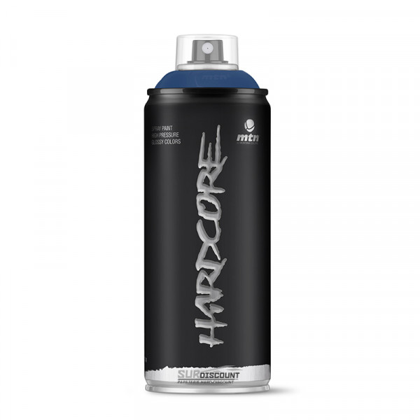 Bombe de peinture Hardcore MTN - Bleu neptune pas cher