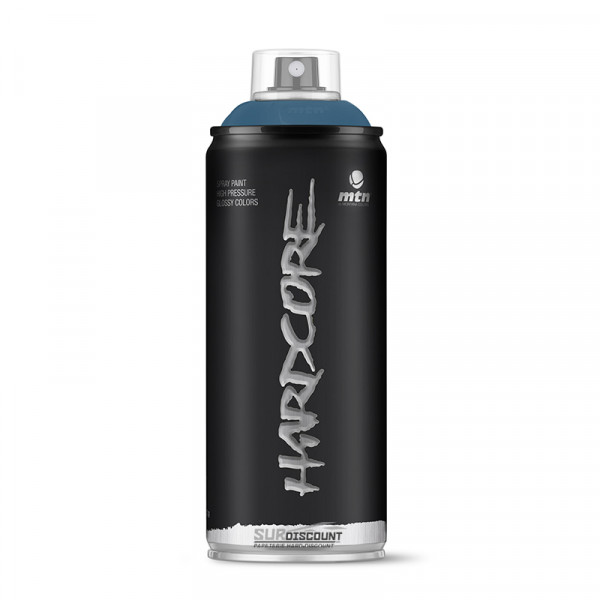 Bombe de peinture Hardcore MTN - Bleu christiana pas cher
