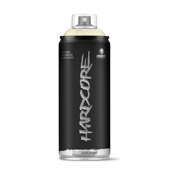 Bombe de peinture Hardcore MTN - Blanc punchineli pas cher