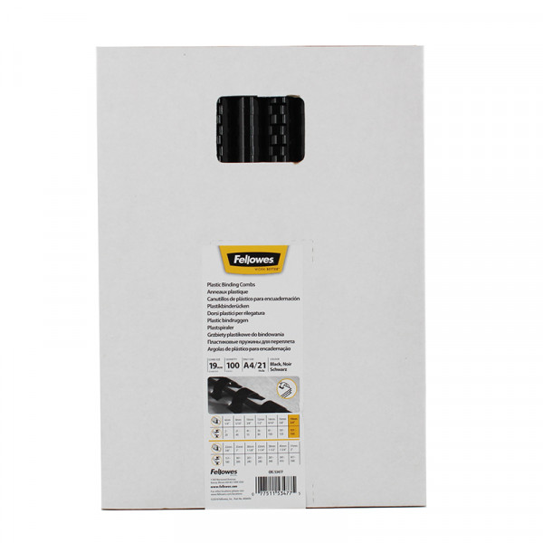 baguette-reliure-19mm-A4-fellowes