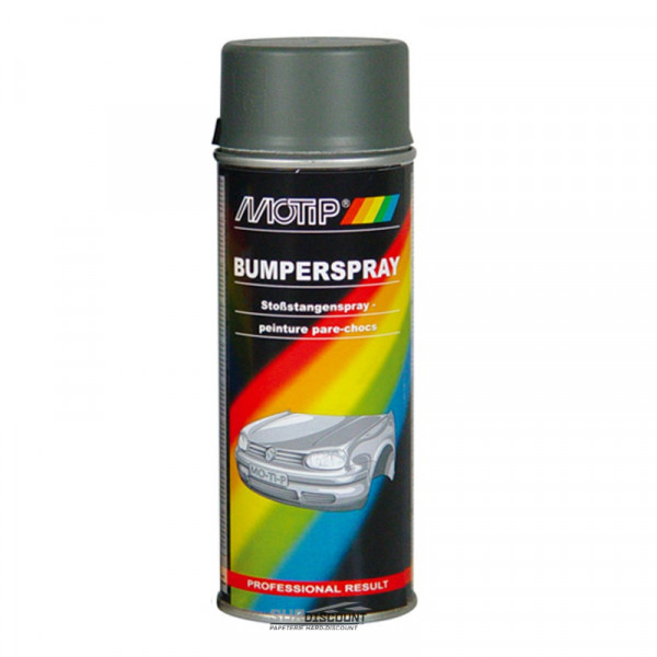 Bombe de peinture pare choc - gris - Motip pas cher