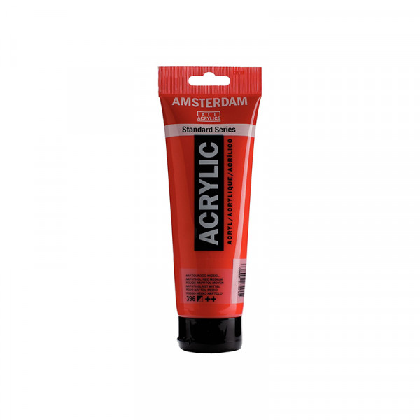 Tube peinture acrylique - Rouge naphtol moyen - 250 ml - Amsterdam Royal Talens pas cher