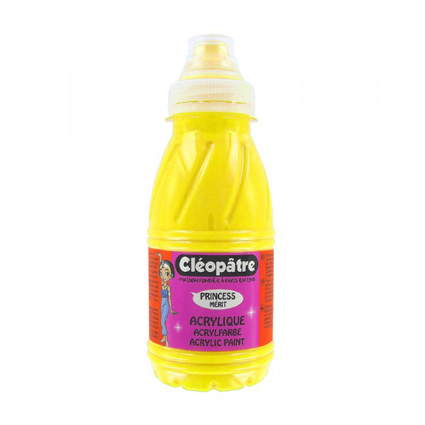 peinture-acrylique-princess-merit-jaune-dore-250ml-cleopatre