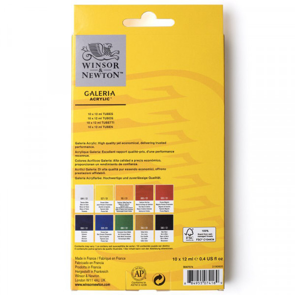 set-initiation-galeria-acrylique-10x12ml-W&N-dos