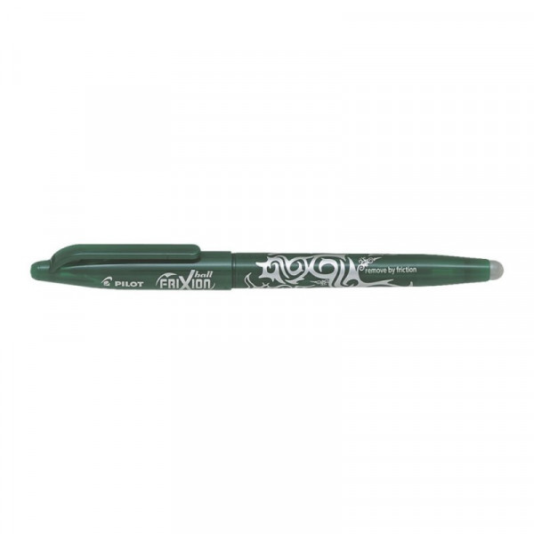 Stylo FriXion Ball pointe moyenne 0.7mm vert Pilot pas cher