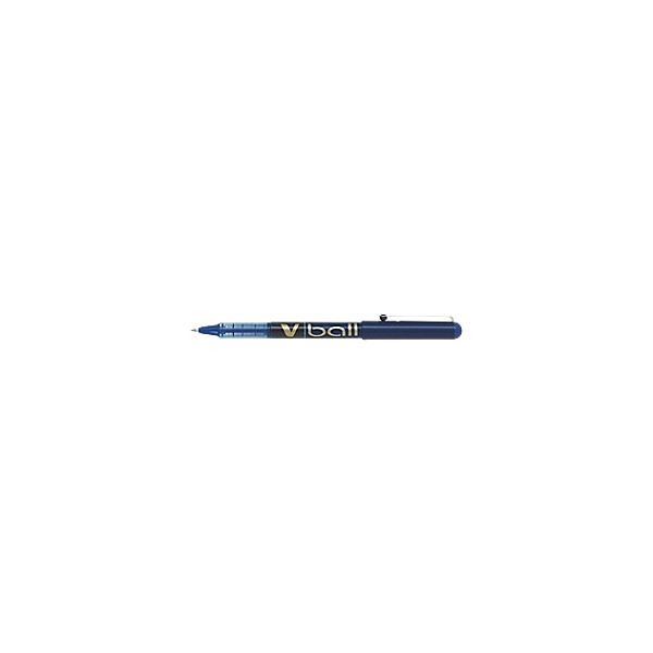Stylo Roller V-Ball 07 pointe moyenne 0,7mm bleu Pilot pas cher