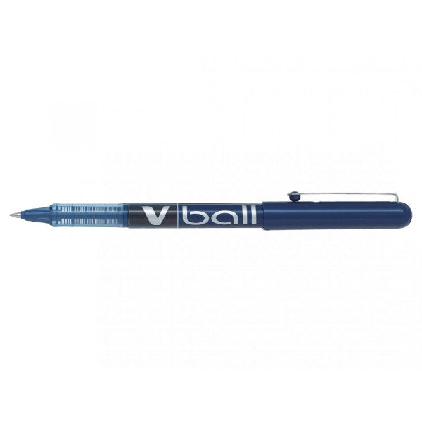 Stylo roller V-Ball 05 pointe fine 0,5mm bleu Pilot pas cher