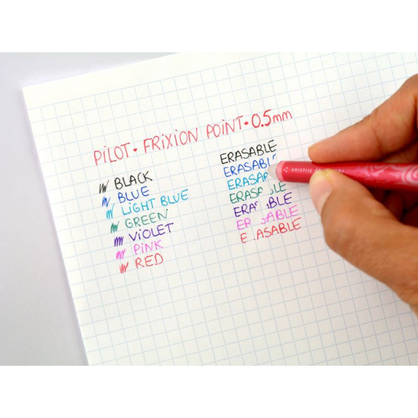 Acheter Stylo FriXion Point pointe fine 0,5mm turquoise Pilot