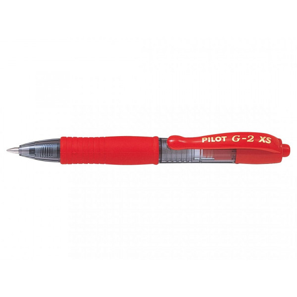Stylo G-2 Pixie roller encre gel pointe moyenne rouge Pilot pas cher