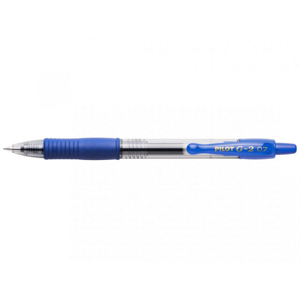 PIStylo G-2 roller encre gel pointe moyenne bleu Pilot pas cher