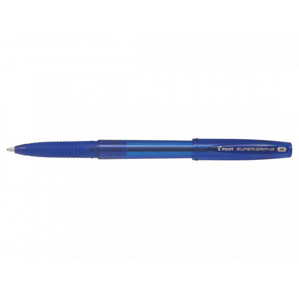 Stylo bille Super Grip G Cap pointe moyenne bleu Pilot pas cher