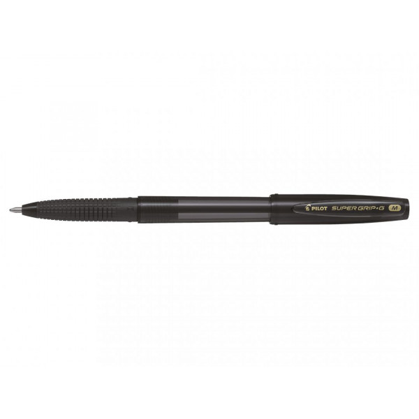 Stylo bille Super Grip G Cap pointe moyenne noir Pilot pas cher