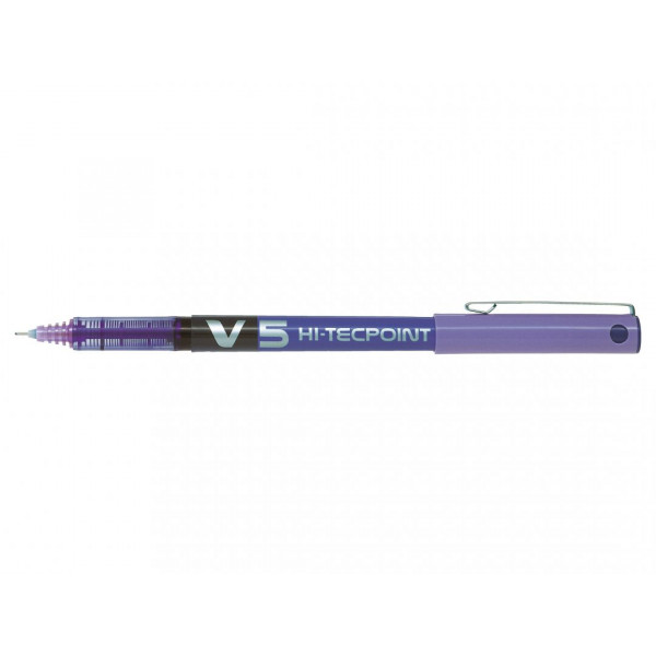 STYLO ROLLER HI-TECPOINT V5 VIOLET
