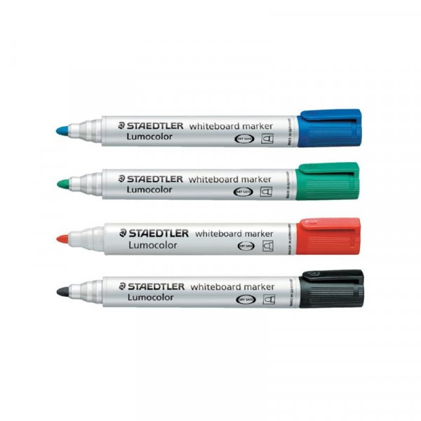 Acheter Marqueur Lumocolor 351 effaçable pointe ogive rouge Staedtler