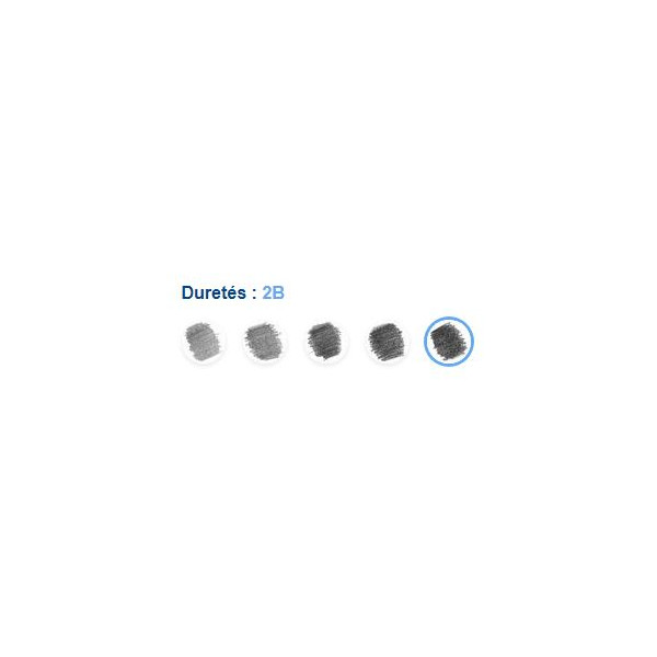 Crayon graphite Noris 120 mine 2B Staedtler | Surdiscount