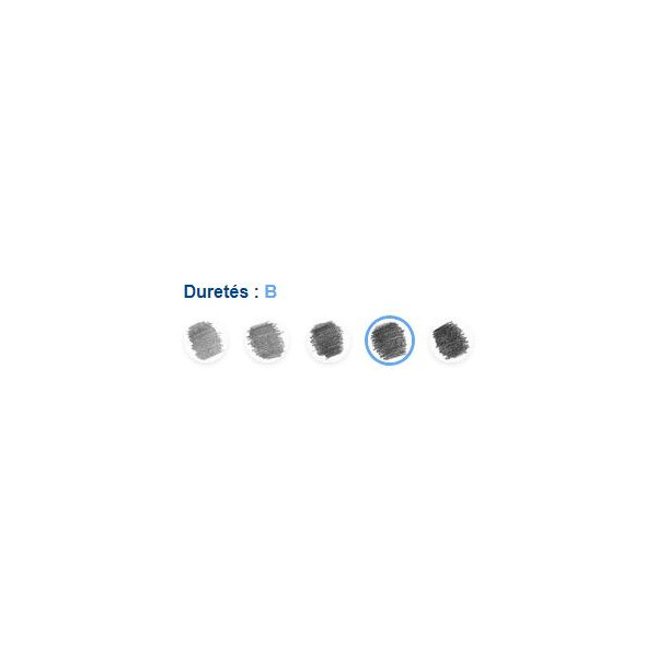 Crayon graphite Noris 120 mine B Staedtler | Surdiscount
