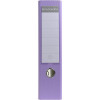 Classeur à levier dos 80mm lilas Exacompta | Surdiscount