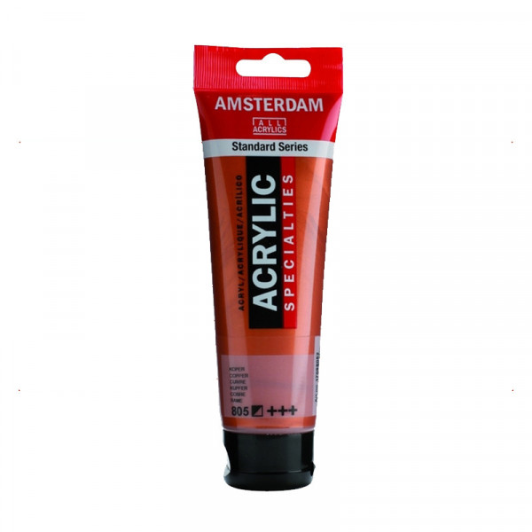 Peinture Acrylique en tube - cuivre - Amsterdam pas cher-26015