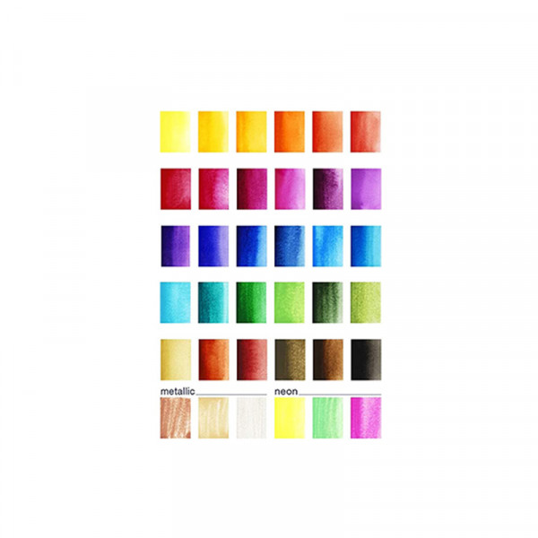 Peinture-aquarelle-36-couleurs-faber-castell-nuancier